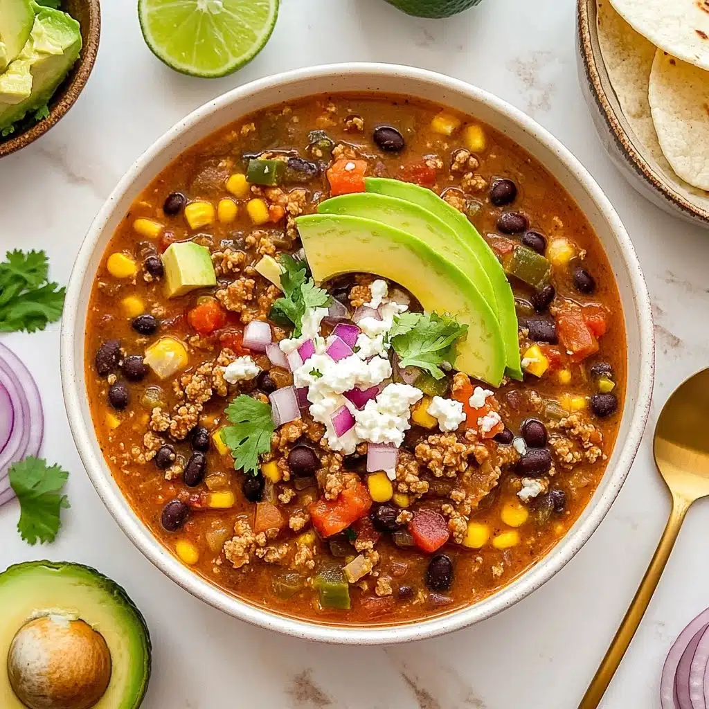 Stovetop Taco Soup Recipe - Recipe Image