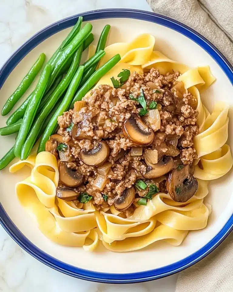 Salisbury Ground Beef Recipe