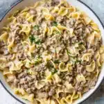 Ground Beef Stroganoff Recipe