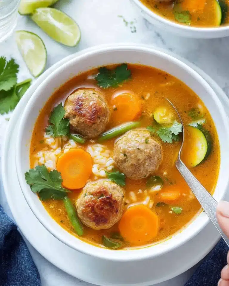 Caldo De Albondigas Recipe