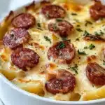 Slow Cooker Pierogi Kielbasa Casserole Recipe