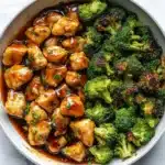 Sticky Apricot Chicken and Broccoli Recipe