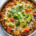 Mexican Beef and Rice Skillet Recipe