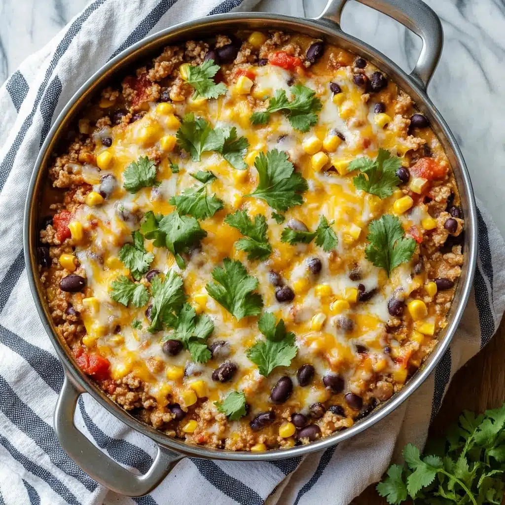 Mexican Beef and Rice Skillet Recipe - Recipe Image