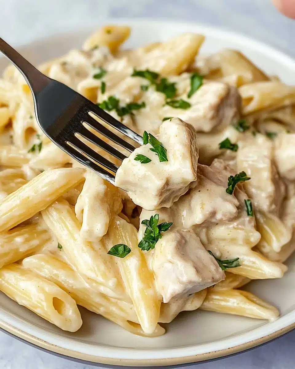 Chicken Alfredo Casserole Recipe