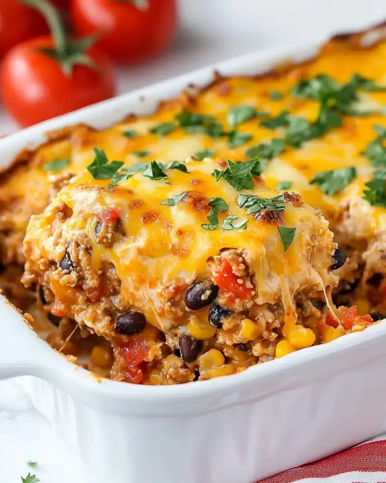 Chicken Taco Casserole Recipe