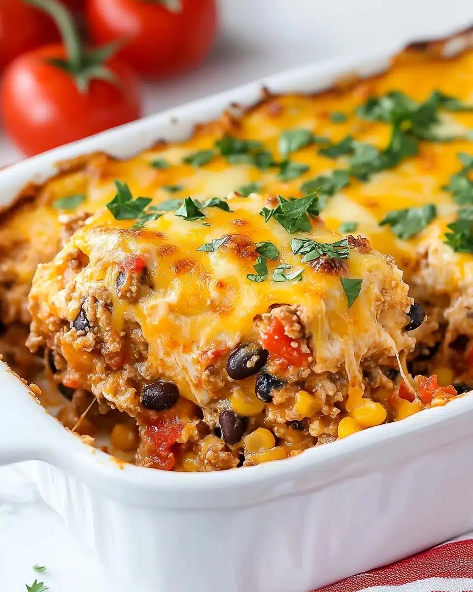 Chicken Taco Casserole Recipe