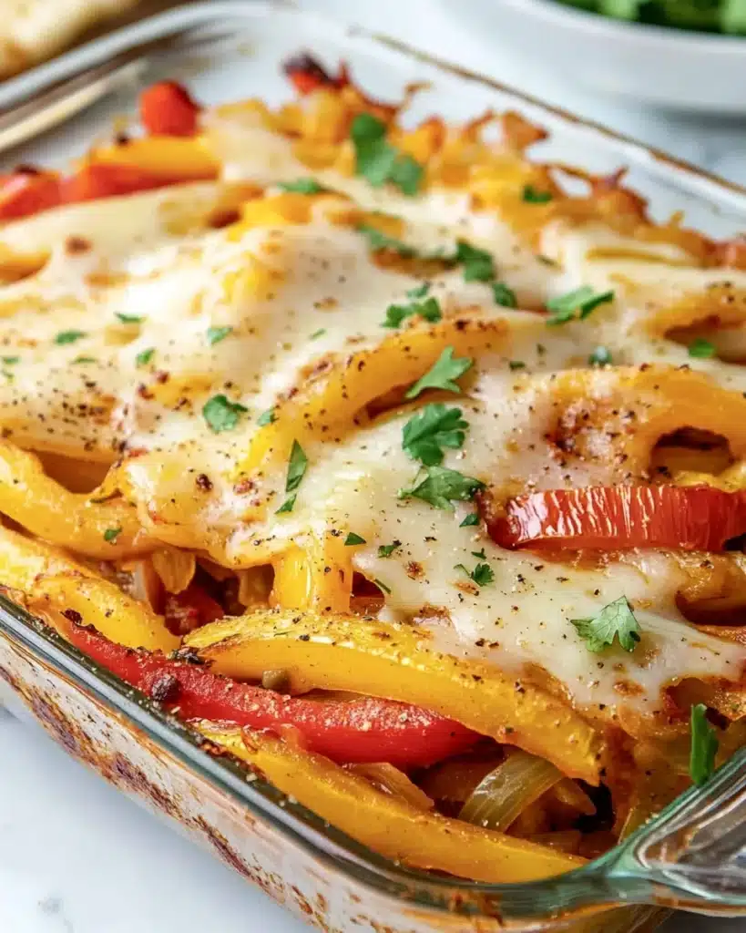Chicken Fajitas Casserole Recipe