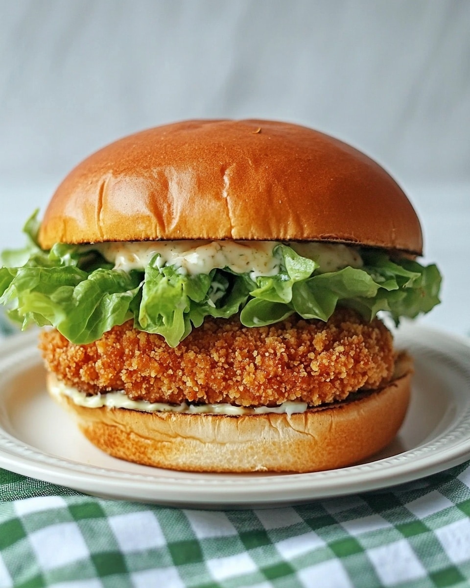 Fried Chicken Caesar Sandwich Recipe