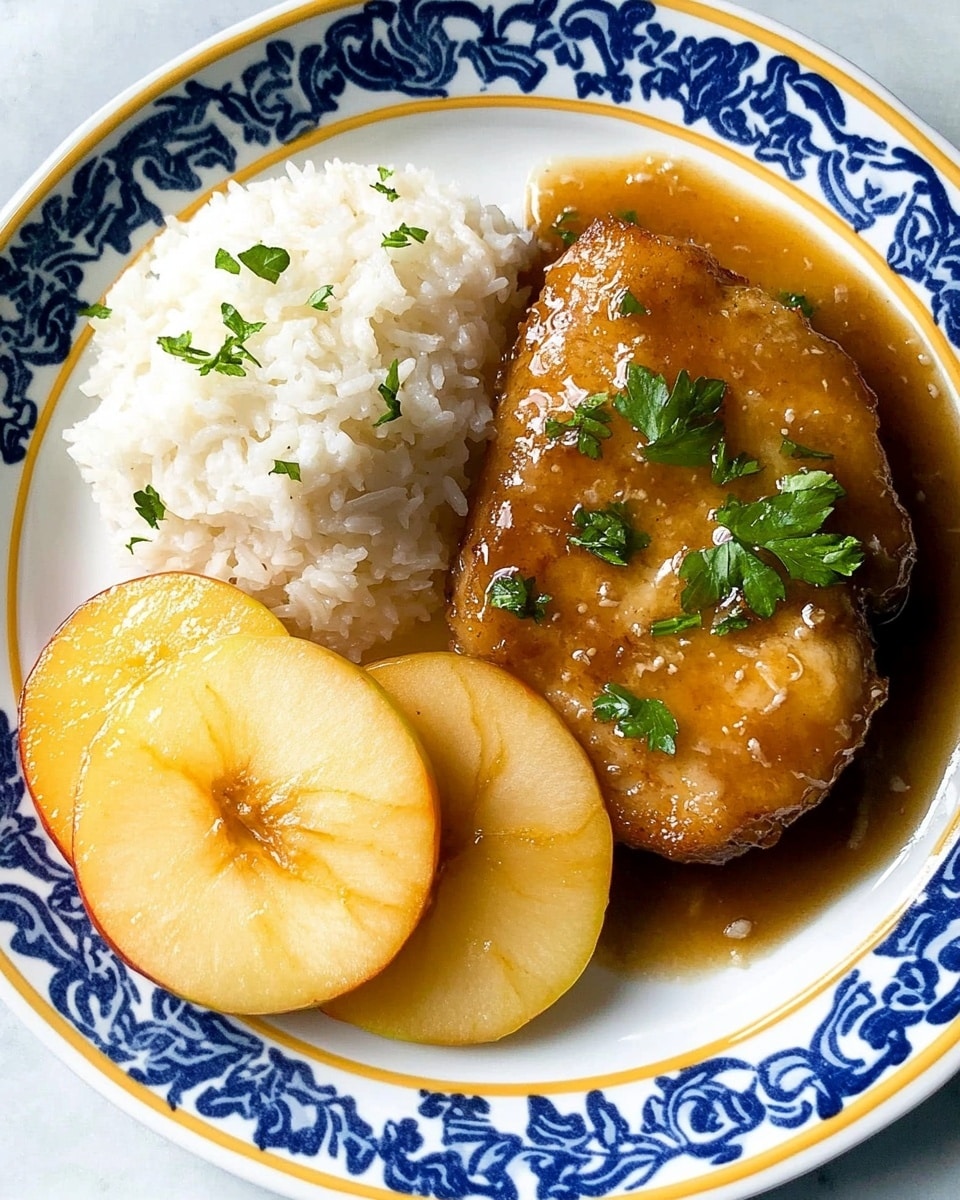 Chicken and Apples in Honey Mustard Sauce Recipe