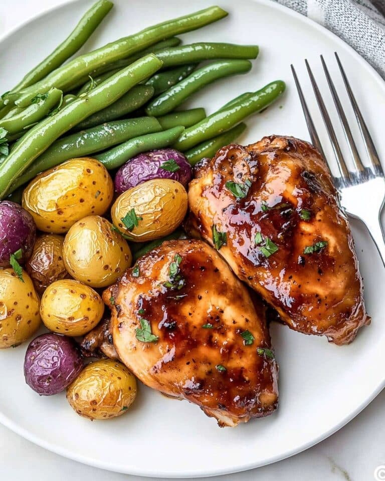 Sweet and Spicy Glazed Chicken Thighs Recipe