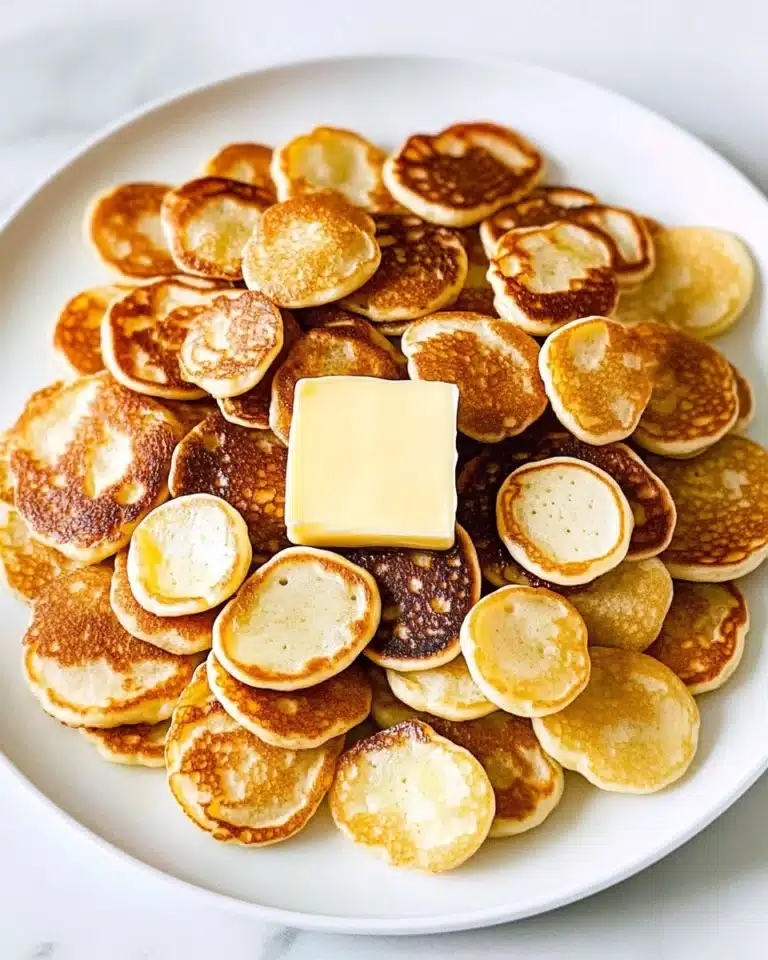 Mini Pancake Cereal Recipe