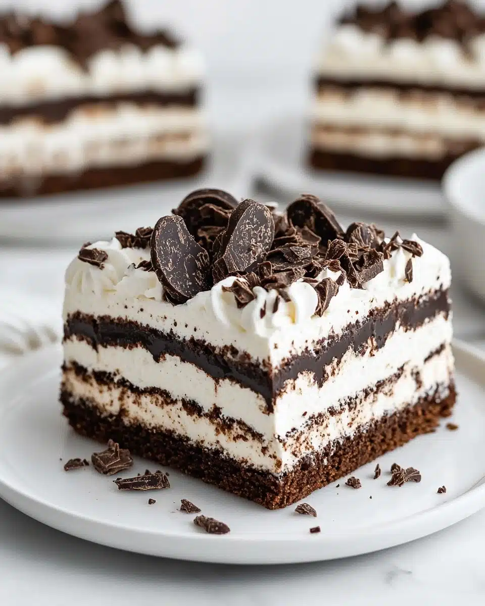 No Bake Ice Cream Sandwich Cake Recipe - Recipe Image