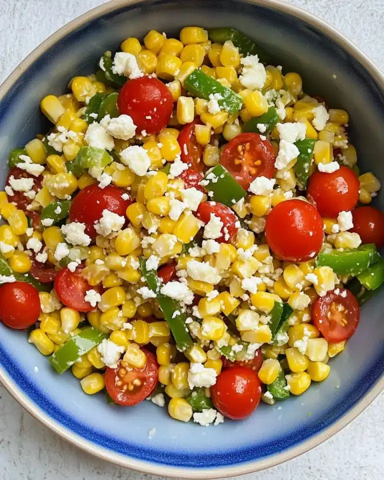 Sweet Corn and Tomato Salad Recipe