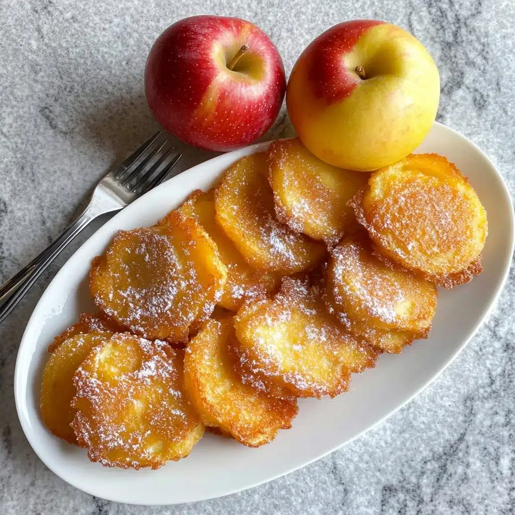 German Fried Apple Rings Recipe