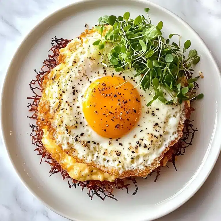 Viral Fried Egg Taco with Crispy Cheddar Cheese Recipe