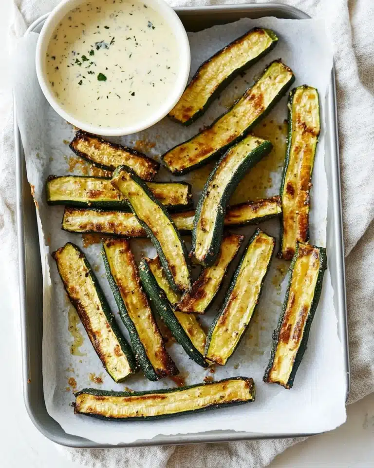 Baked Zucchini Fries Recipe