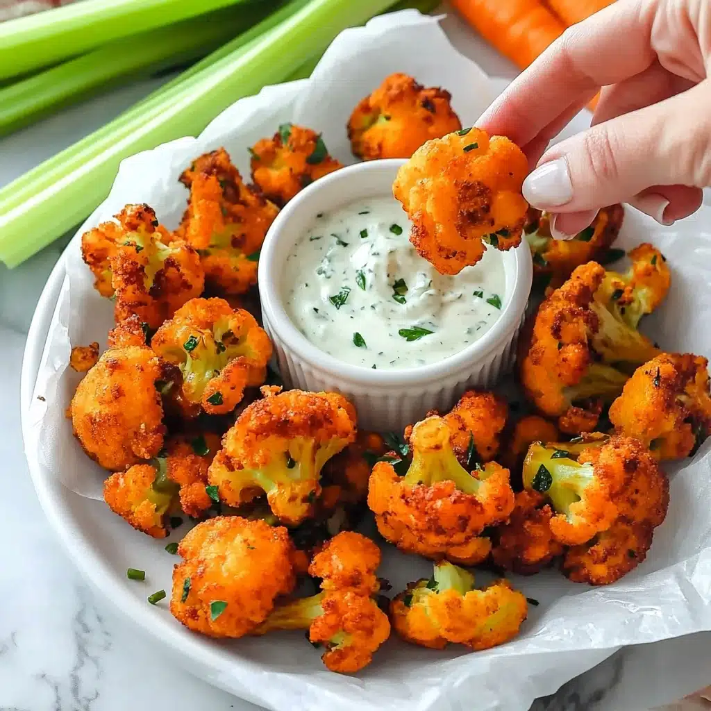 Buffalo Cauliflower Bites Recipe - Recipe Image