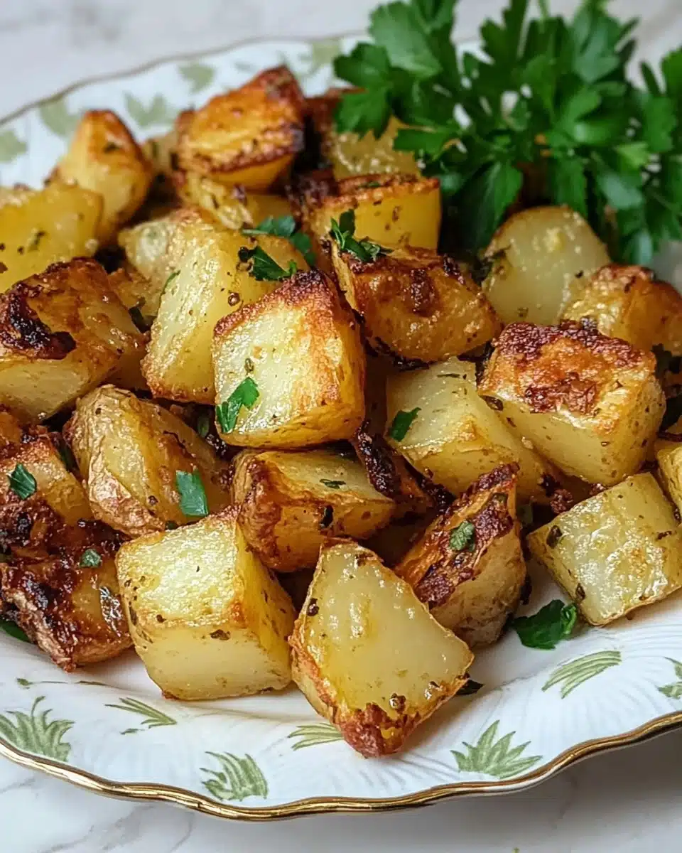 Air Fryer Roasted Ranch Potatoes Recipe - Recipe Image