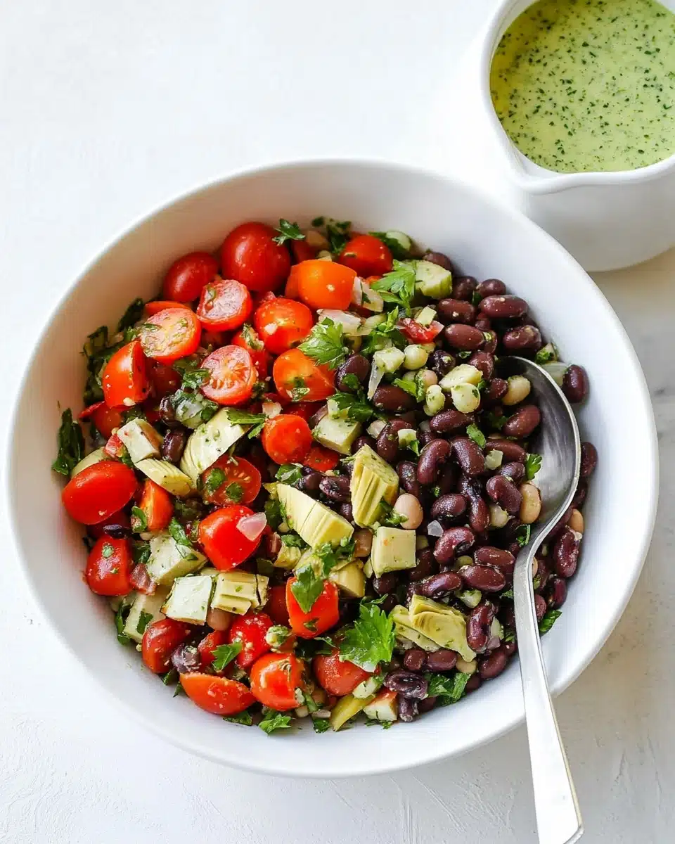 Dense Bean Salad Recipe - Recipe Image