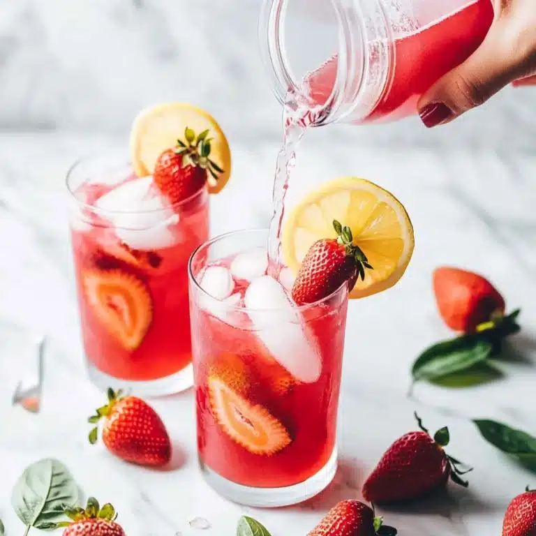 Strawberry Sprite Mocktail Recipe