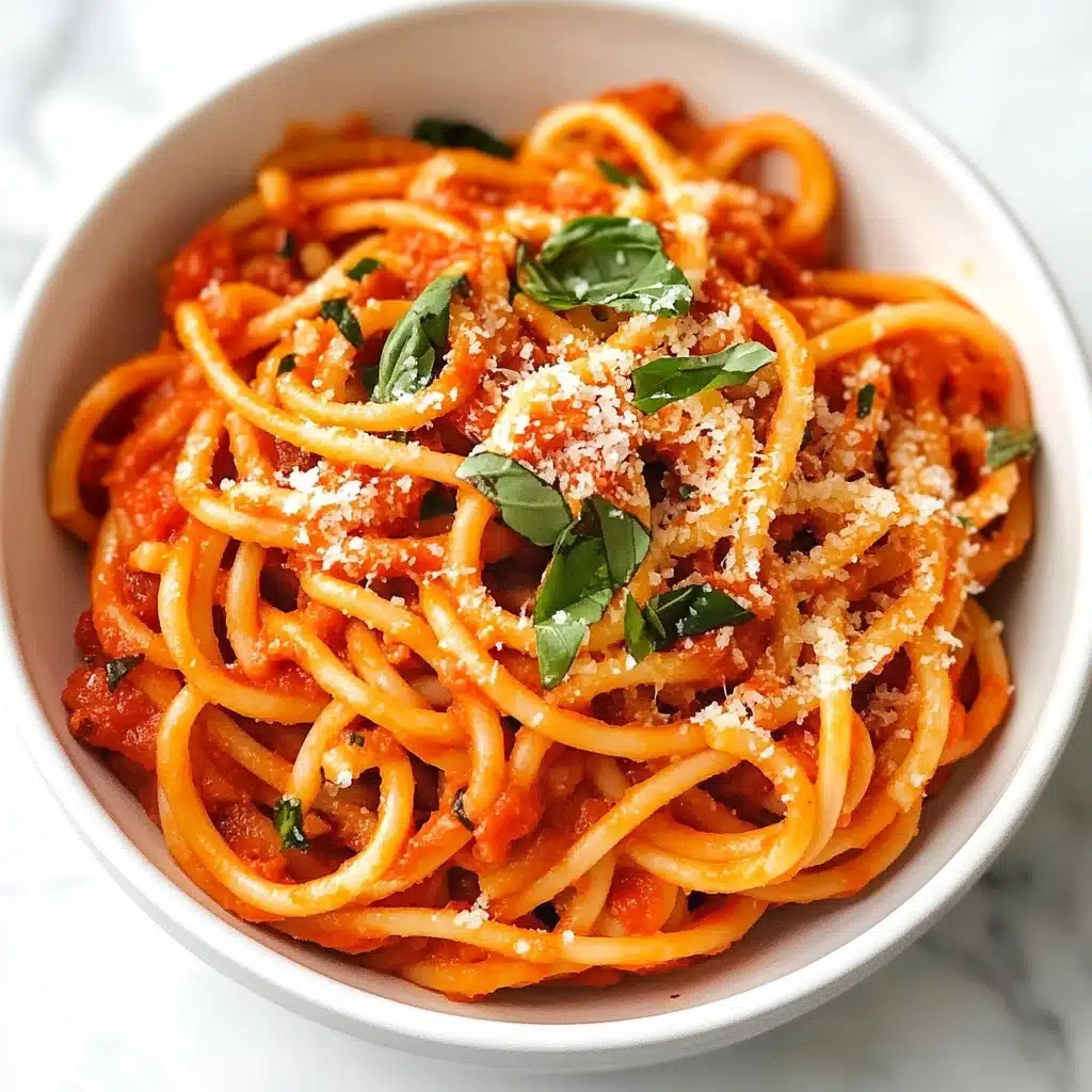 Roasted Red Pepper Pasta Recipe - Recipe Image