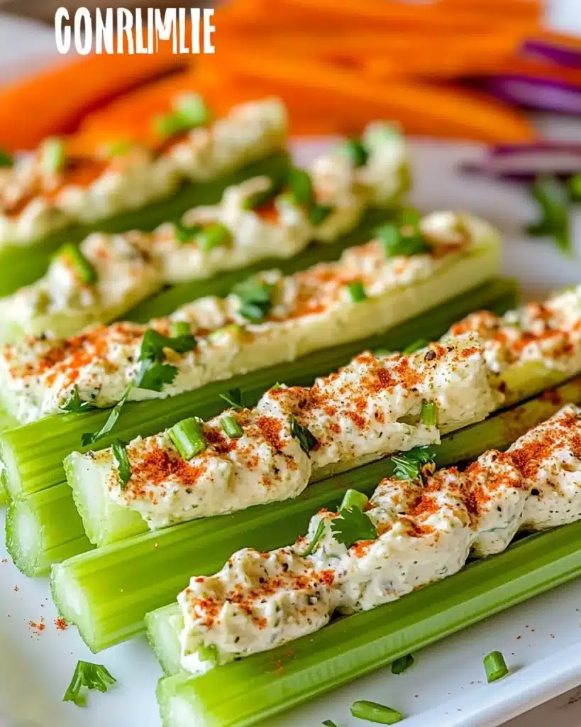 Italian Cream Cheese Stuffed Celery Recipe