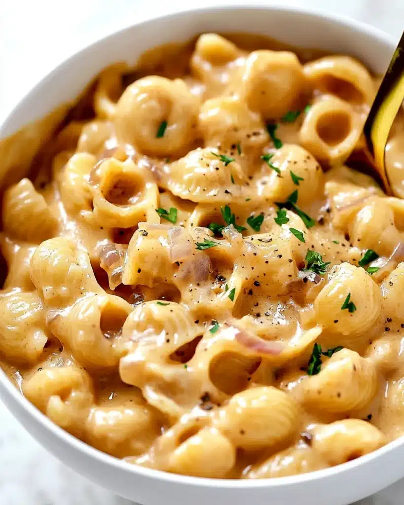 French Onion Pasta Recipe