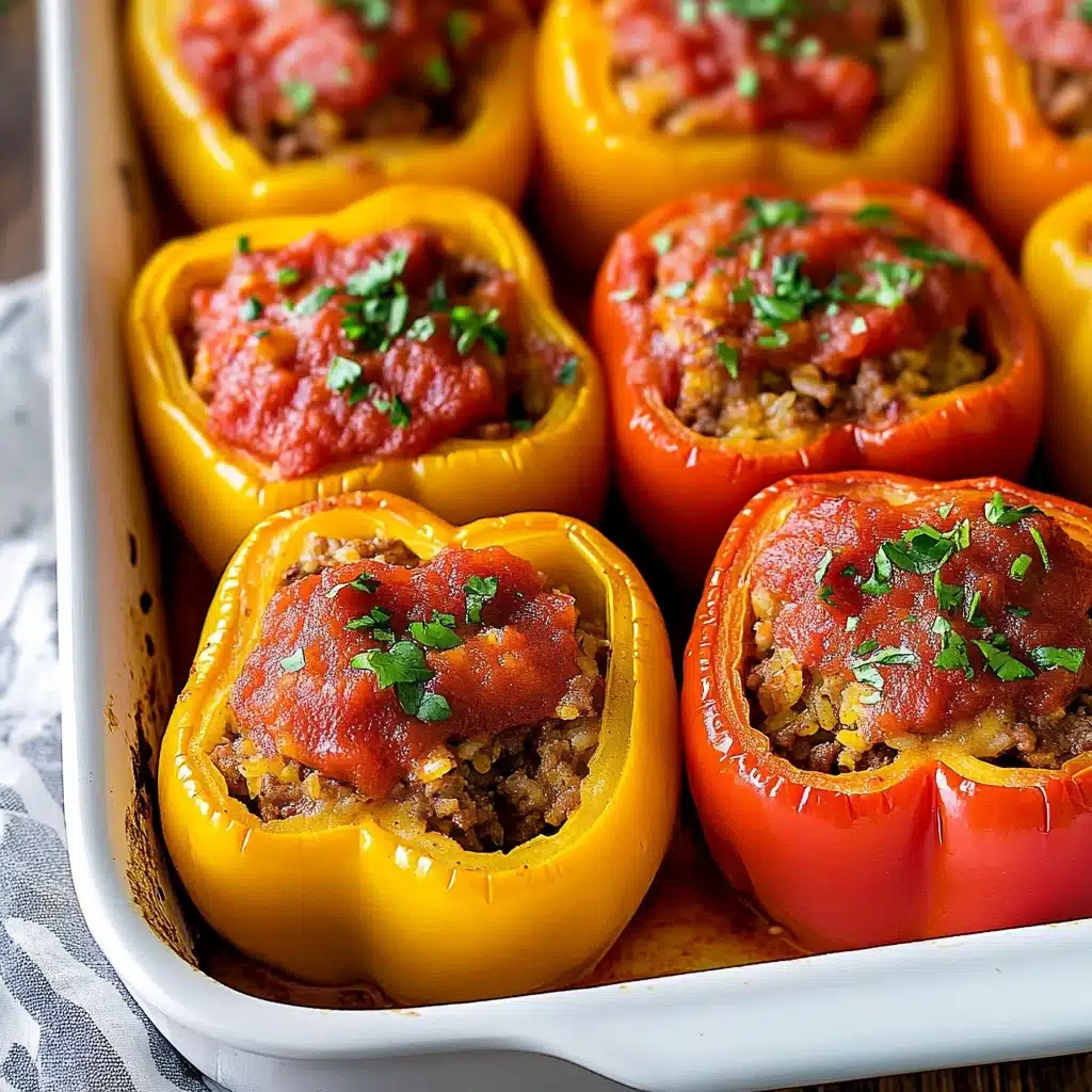 Classic Stuffed Peppers Recipe - Recipe Image