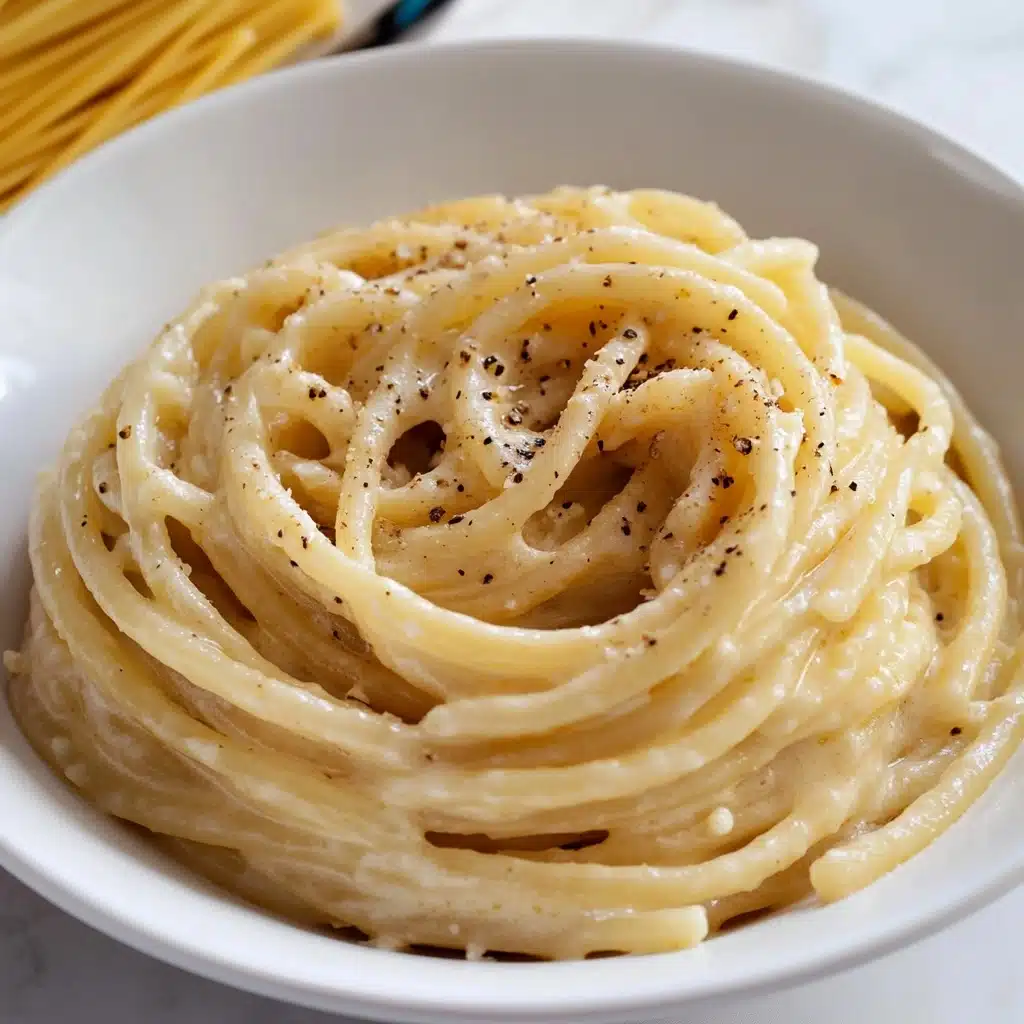 Authentic Bucatini Cacio e Pepe Recipe - Recipe Image