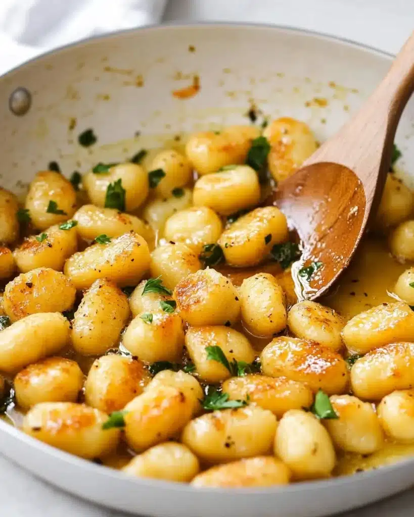 20 Minute Pan Fried Gnocchi Recipe