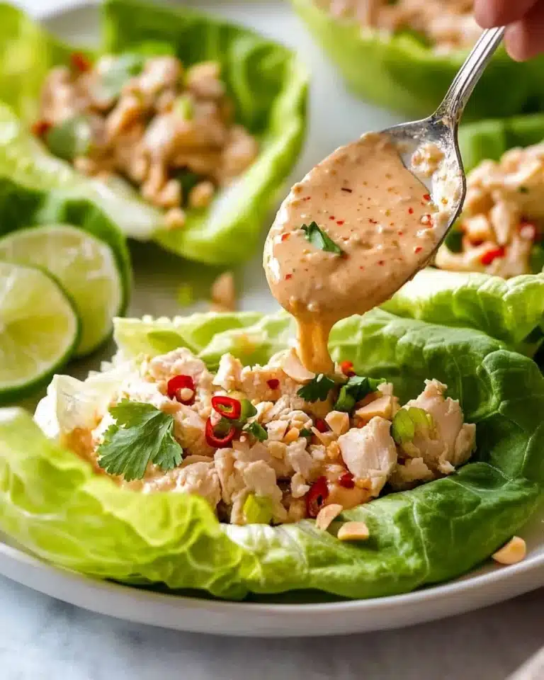 Thai Lettuce Wraps Recipe