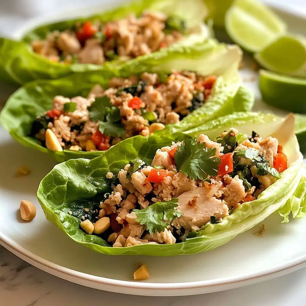Thai Lettuce Wraps Recipe - Recipe Image