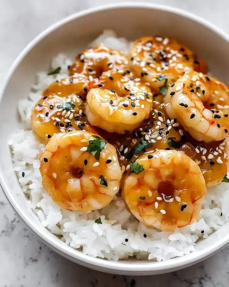 Ginger Garlic Sesame Shrimp Recipe