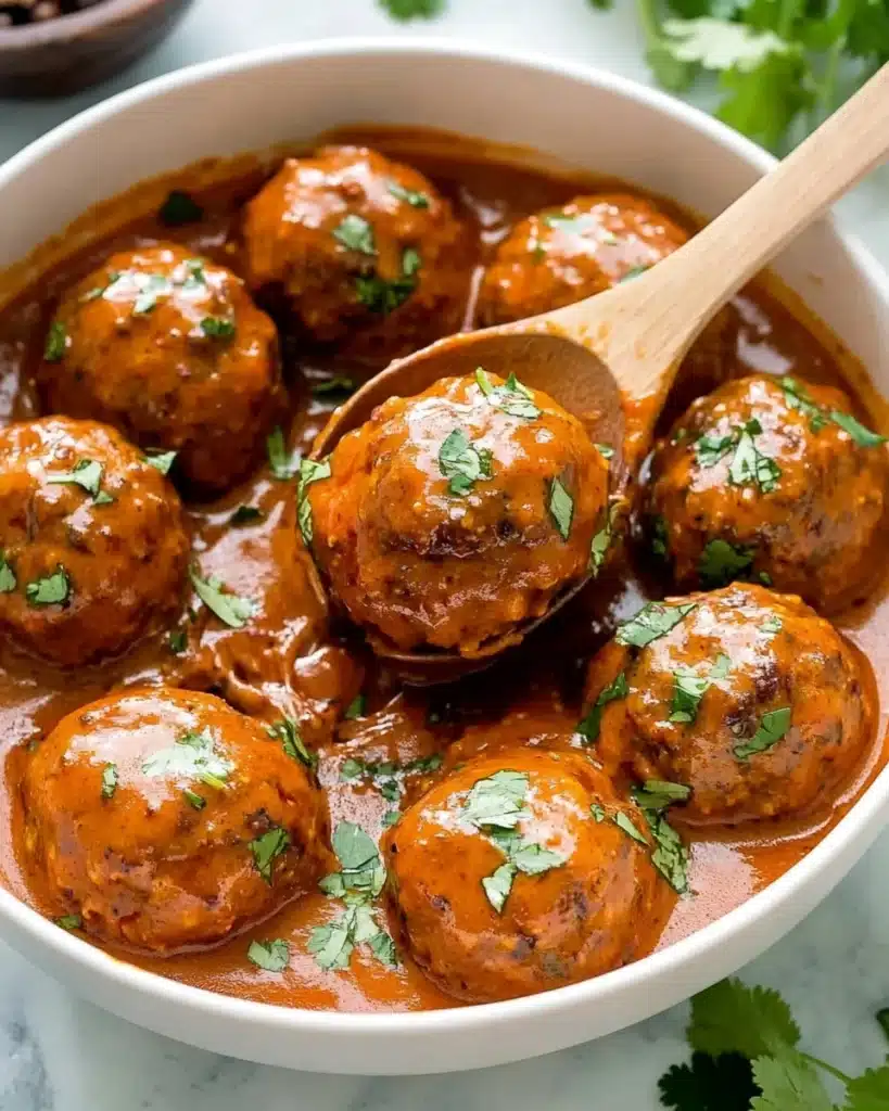 Saucy Beef and Lentil Meatballs Recipe