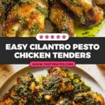 Cilantro Pesto Chicken Tenders Recipe