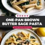 One-Pan Brown Butter and Sage Pasta Recipe