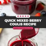 Quick & Easy Mixed Berry Coulis Recipe