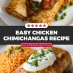 Chicken Chimichangas Recipe