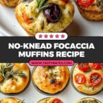 Focaccia Muffins Recipe