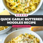 Perfect Buttered Noodles Recipe