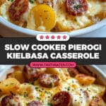 Slow Cooker Pierogi Kielbasa Casserole Recipe