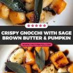 Crisp Gnocchi and Roast Pumpkin in Brown Butter Recipe