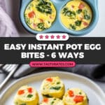 Instant Pot Egg Bites Recipe