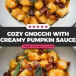 Gnocchi with Creamy Pumpkin Sauce Recipe