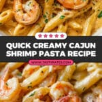Creamy Cajun Shrimp Pasta Recipe