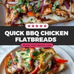 BBQ Chicken Flatbreads Recipe