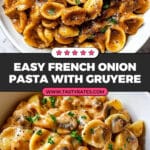 French Onion Pasta Recipe