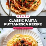 Pasta Puttanesca Recipe