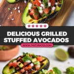 Grilled Stuffed Avocado Recipe